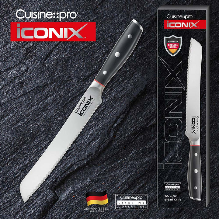 1034409 Cuisine::pro® iconiX™ Bread Knife 20cm/8"