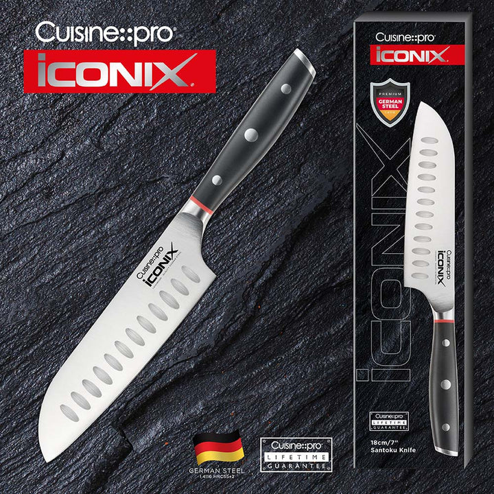 1034417 Cuisine::pro® iconiX™ Santoku Knife 18cm/7"