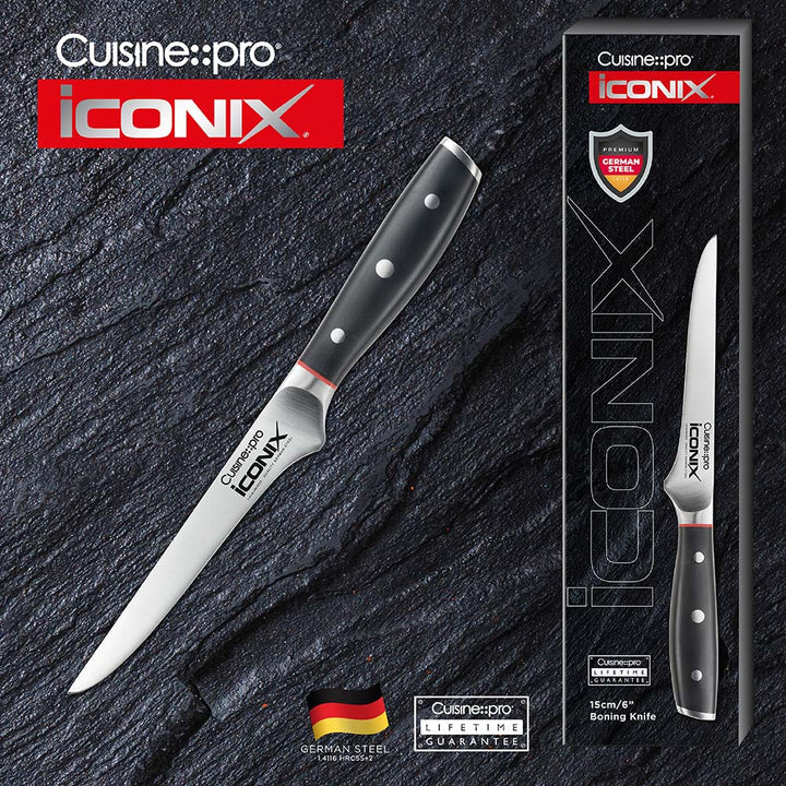 1034421 Cuisine::pro® iconiX™ Boning Knife 15cm/6"