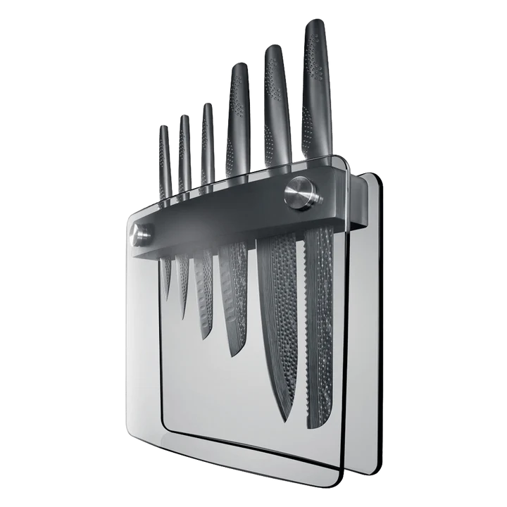 1034448 Cuisine::pro® iD3® Black Samurai™ Sakai Knife Block 7 Piece