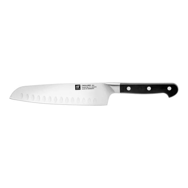 ZWILLING PRO 7-inch, hollow edge Santoku Knife