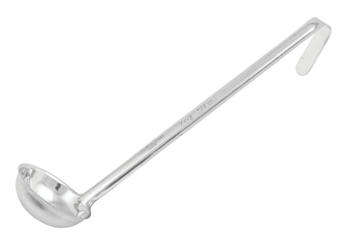 LDI-2 One-Piece Stainless Steel 2 oz LDI Series Serving Ladle With 10 1/4" Long Handle