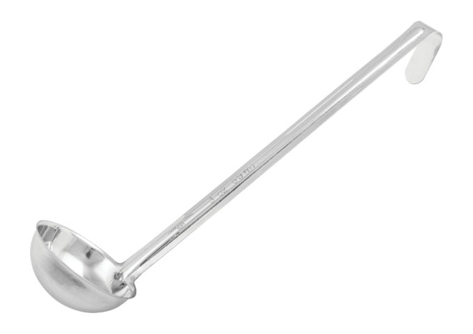 LDI-3 One-Piece Stainless Steel 3 oz LDI Series Serving Ladle With 12" Long Handle