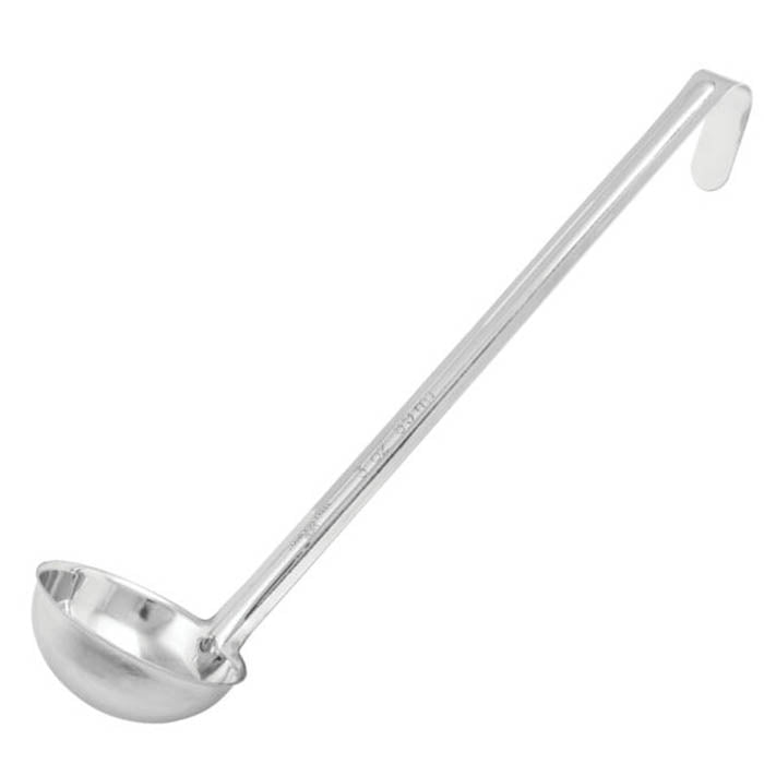 LDI-3 One-Piece Stainless Steel 3 oz LDI Series Serving Ladle With 12" Long Handle