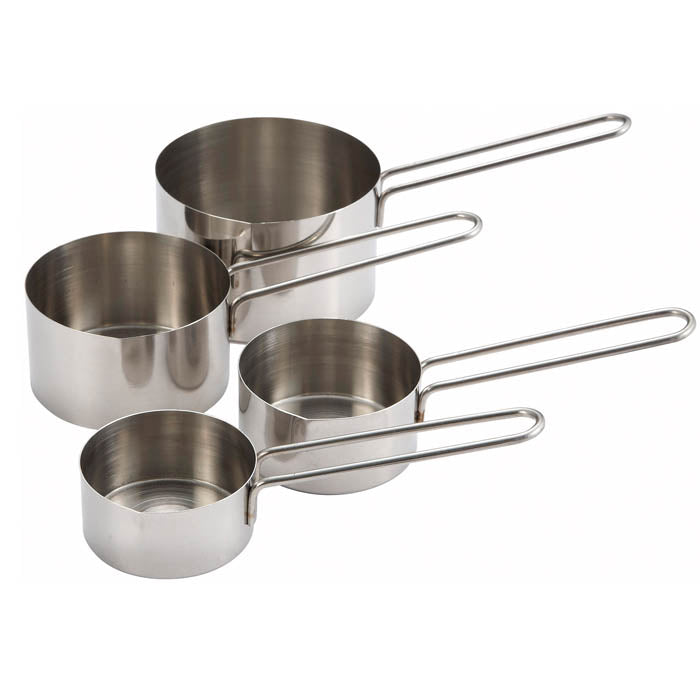 MCP-4P Stainless Steel 4 Piece Measuring Cup Set