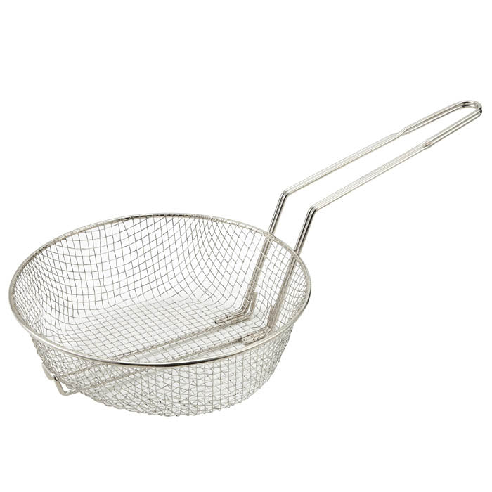 MSB-12M 12 Inch Round Medium Mesh Culinary Basket